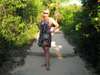 Maureen Stover - enjoying a tropical African holiday